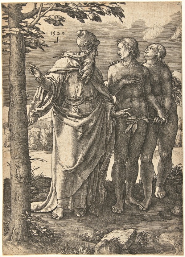 The test commandment by Lucas van Leyden